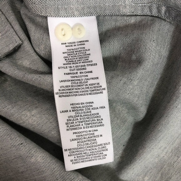 CURRENT ELLIOTT SHIRT BOYFRIEND NWT - Picture 7 of 8